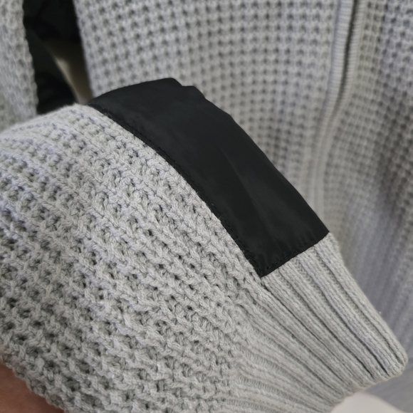 Guess Gray and Black Knit Cardigan - Picture 3 of 7